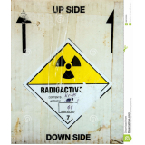 transporte de rejeitos radioativos em indústria Riolândia