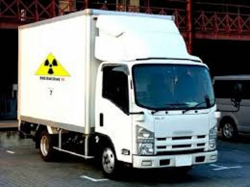 Transporte de Rejeito Radioativo em Conta Cosmorama - Transporte de Rejeitos Radioativos Usina Nuclear
