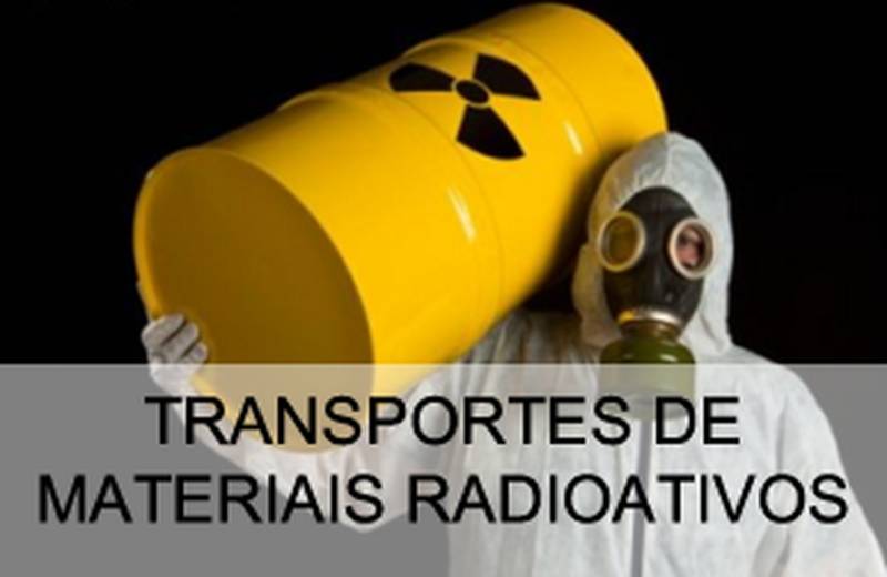 Transporte de Rejeitos Radioativos de Empresa em Conta Alambari - Transporte de Rejeitos Radioativos Sólidos