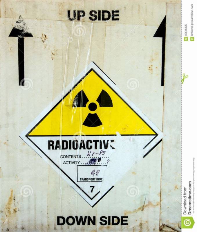 Transporte de Rejeitos Radioativos em Indústria Cruz Preta - Transporte de Rejeitos Radioativos de Indústria
