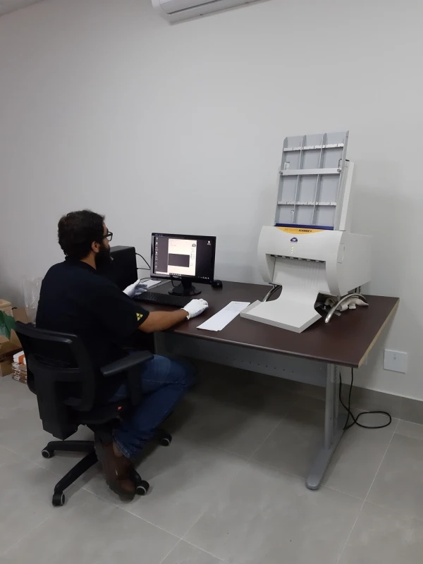 digitalização de filmes radiográficos odontológicos