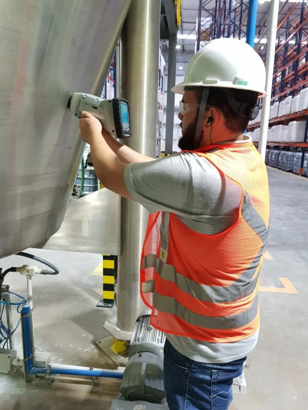 identificação positiva de materiais