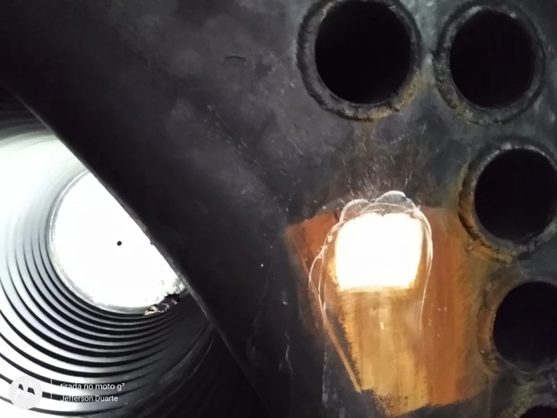 réplica metalográfica caldeiras